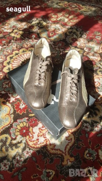 Спортно елегантни маратонки Puma Black Label естествена кожа, снимка 1