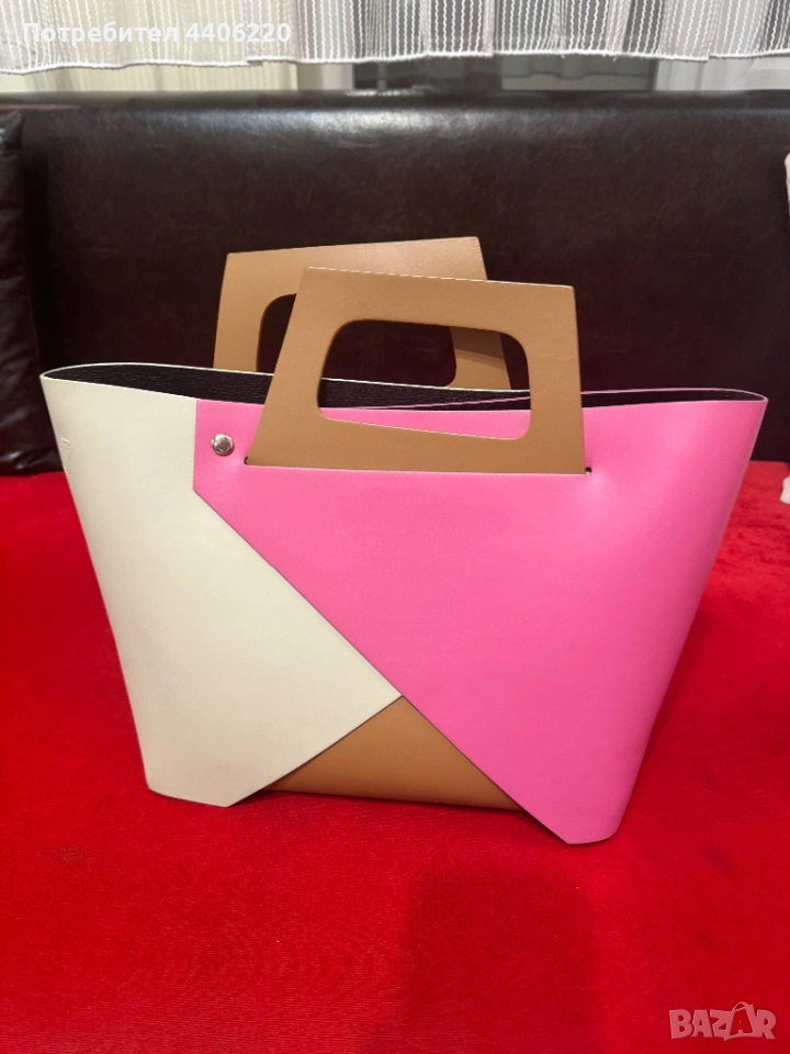 Дамска чанта от естествена кожа, снимка 1