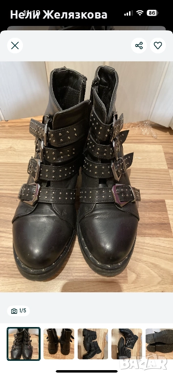 Дамски боти Deichmann, снимка 1