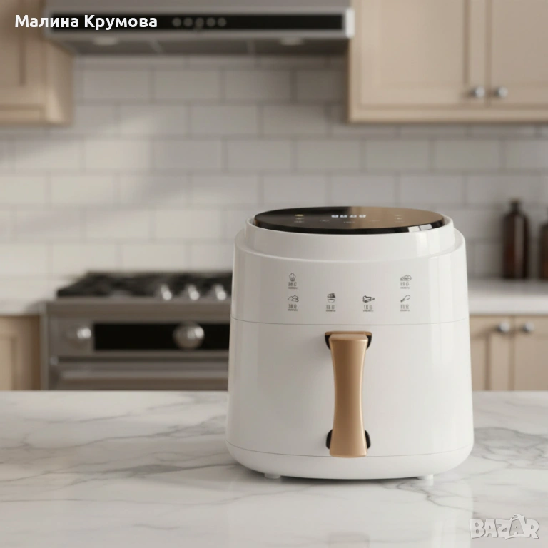 Дигитален въздушен фритюрник Cheffinger Led Air Fryer 1400W - 8L, снимка 1