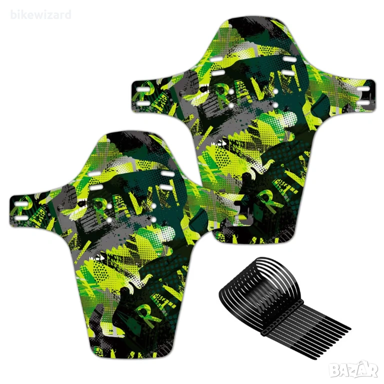 CNCLOL Велосипедни калници за планинско колоездене, предни и задни, 2 бр. НОВИ, снимка 1