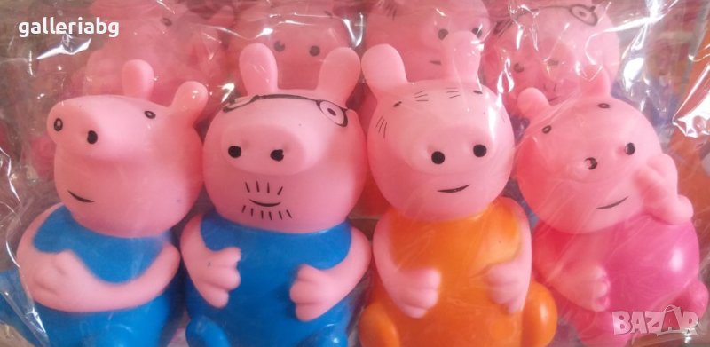 Гумени фигурки на Прасето Пепа (Peppa Pig), снимка 1