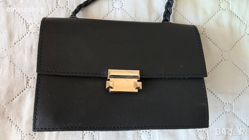 Малка дамска кожена чанта, снимка 1