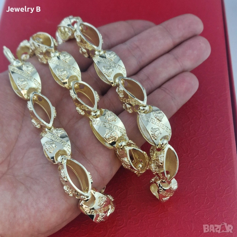 Ланец с 14К позлата, снимка 1