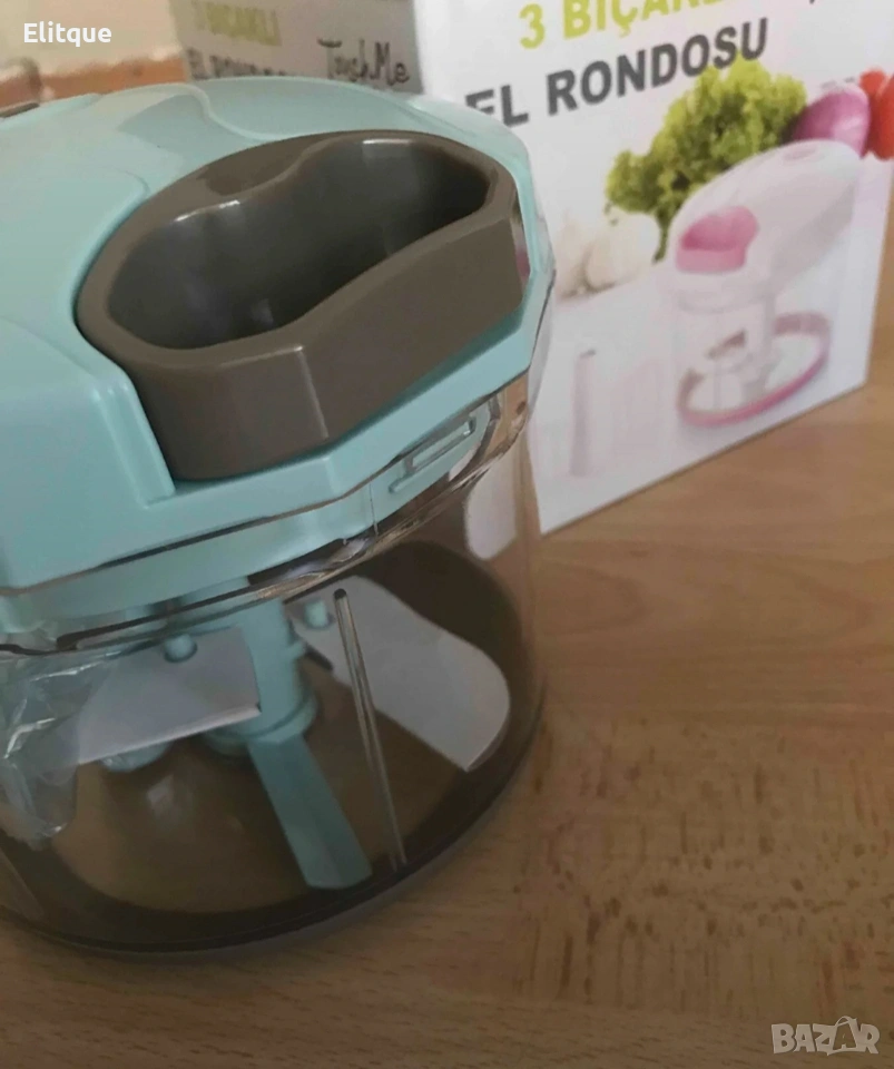 Speedy Chopper – Ръчен кухненски чопър 🍴, снимка 1