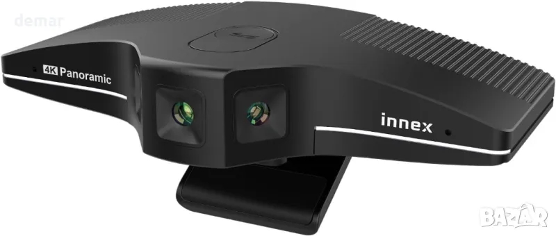 Innex C831 180° панорамна 4K уеб камера с микрофон, AI Face Tracking, снимка 1