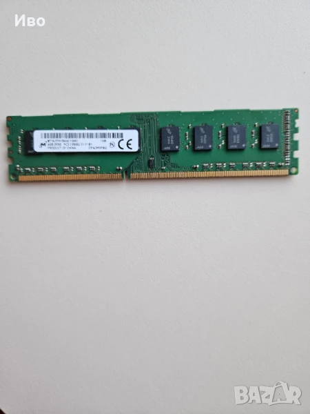 RAM 4gb 2rx8 pc3-12800u-11-11-b1 - 2бр., снимка 1
