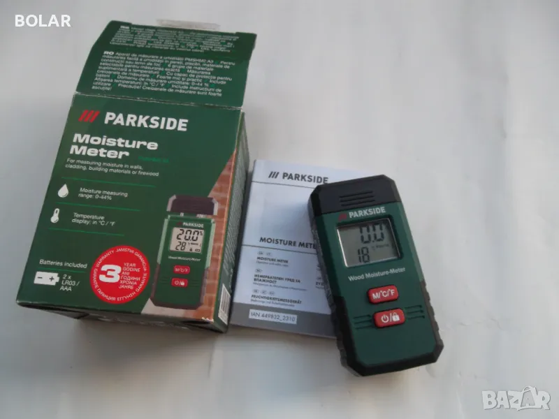 ВЛАГОМЕР PARKSIDE, снимка 1