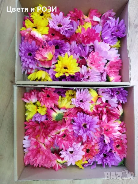 Изкуствен Гербер - глави, снимка 1