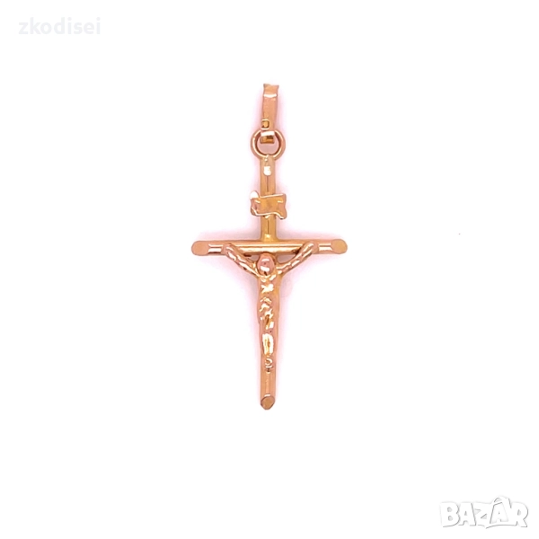 Златен медальон 1,09гр. 14кр. проба:585 модел:33764-3, снимка 1