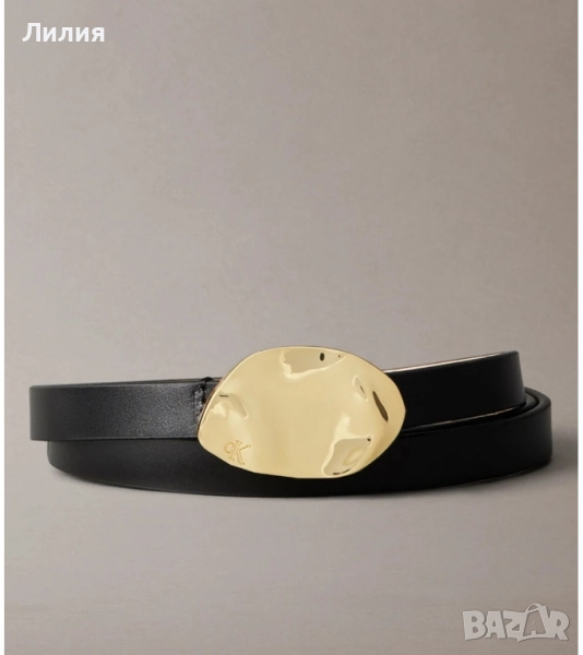 Calvin Klein Черен дамски колан, снимка 1