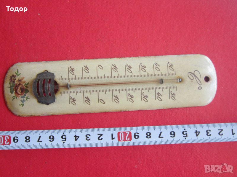 Старинен немски термометър 3 Райх , снимка 1