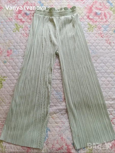  Shein панталон цвят мента, снимка 1