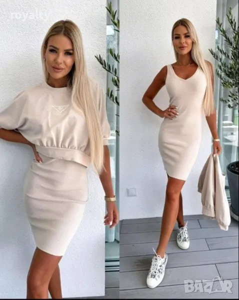 Комплект туника със суичър, снимка 1