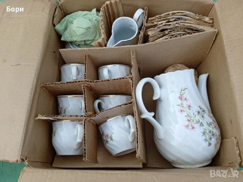 Порцеланов сервиз за кафе български, снимка 1