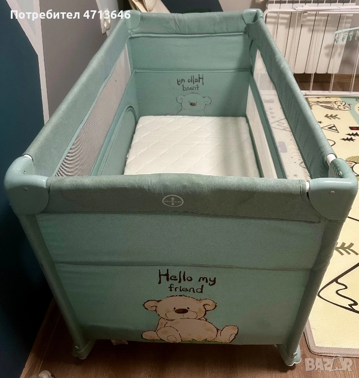 Бебешка кошара 60х120, снимка 1