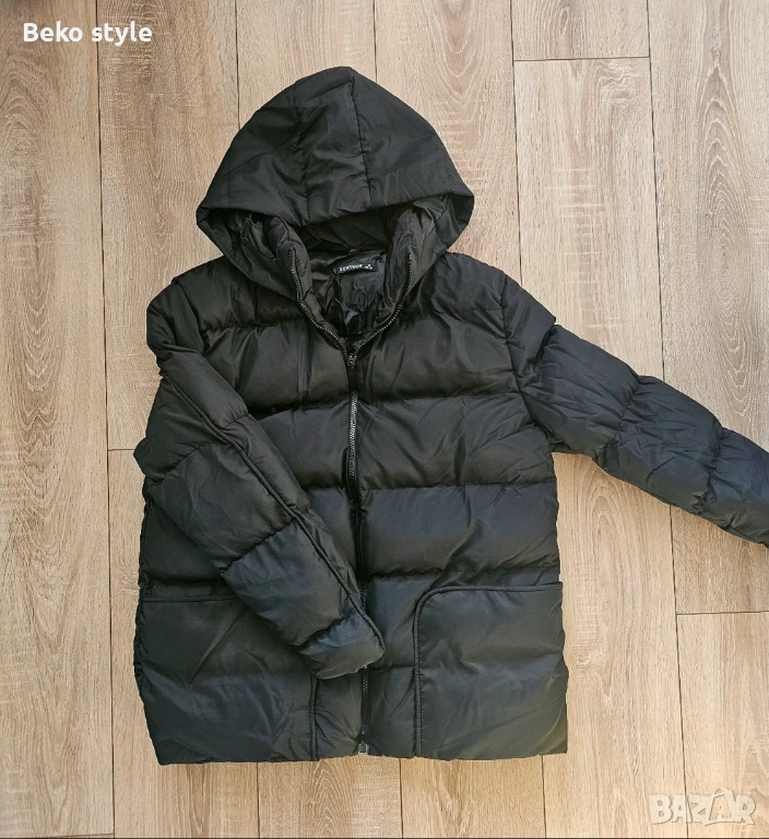 Дамско зимно яке с качулка, снимка 1