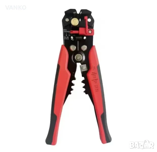 Клещи за рязане и снемане на изолация от кабели , снимка 1