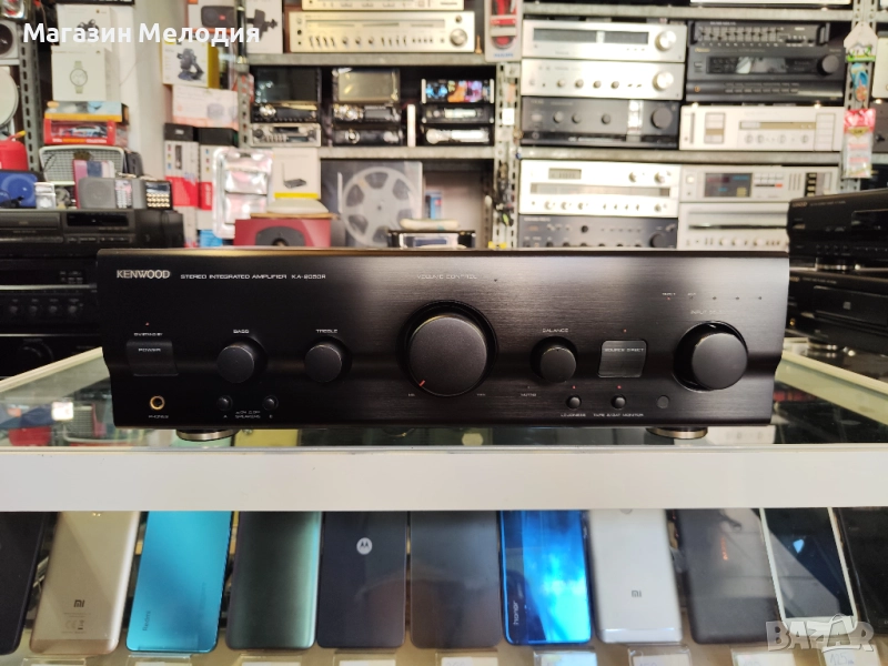 Усилвател Kenwood KA-2050R Black В отлично техническо и визуално състояние., снимка 1