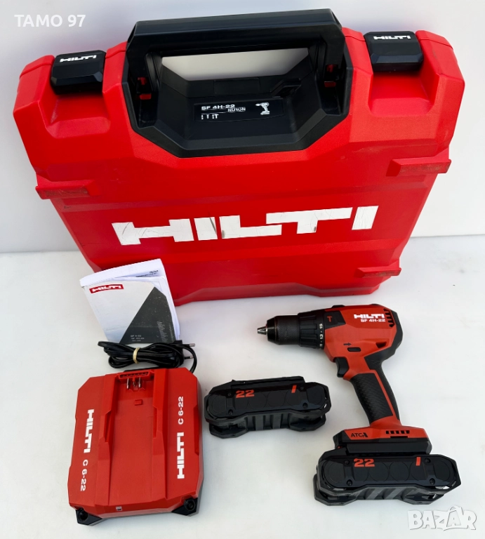 Hilti SF 4H-22 ATC Nuron - Безчетков ударен винтоверт 2x22V 4.0Ah, снимка 1