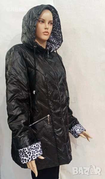 Ново дамско яке - черно, снимка 1