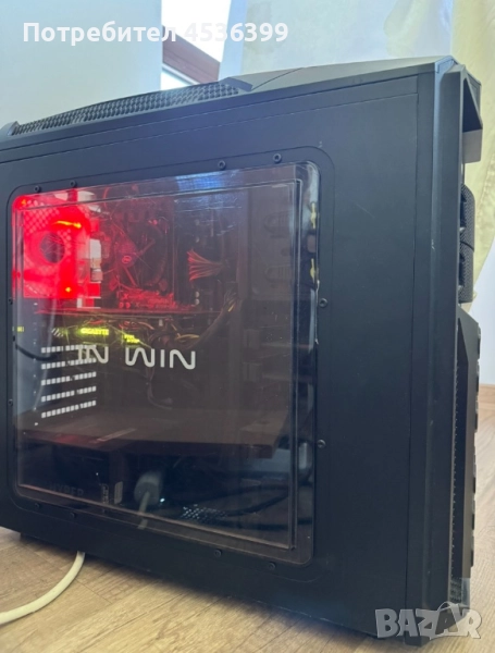 Здравейте продавм геймърски компютър със WINDOWS 10 PRO може и 11, снимка 1