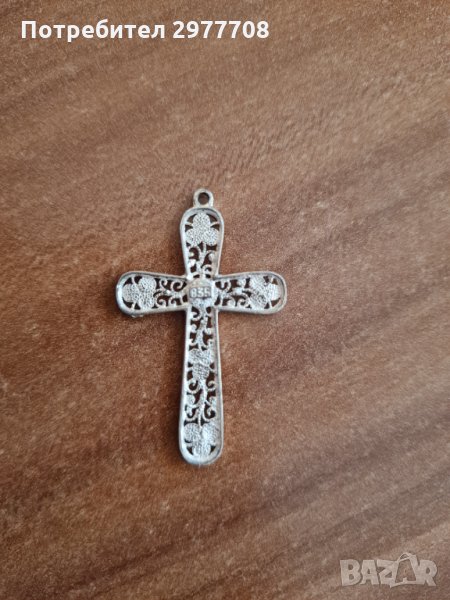 Сребърен кръст , снимка 1