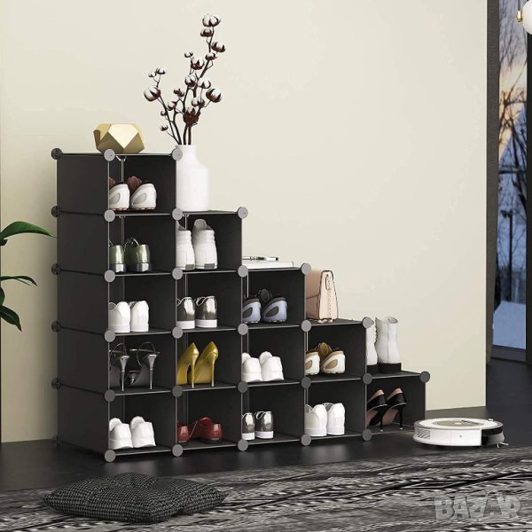 Комбиниран шкаф за съхранение / гардероб / органайзер TSXG0116, снимка 1