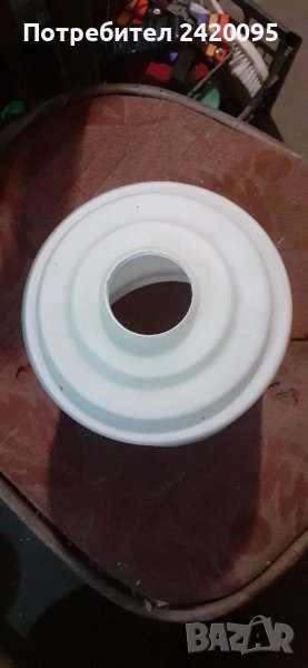 Стъклена чаша за абажур-10лв, снимка 1