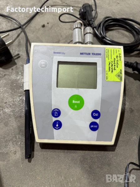 Уред за измерване на pH, mV, температура Mettler Toledo SevenEasy pH метър, снимка 1