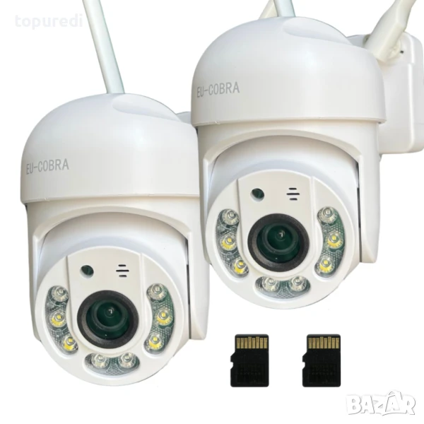 2БР. КУПОЛНА КАМЕРА COBRA С КАРТА ПАМЕТ, снимка 1