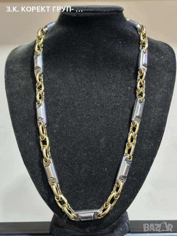 Златен синджир 14к, 41.53гр, снимка 1