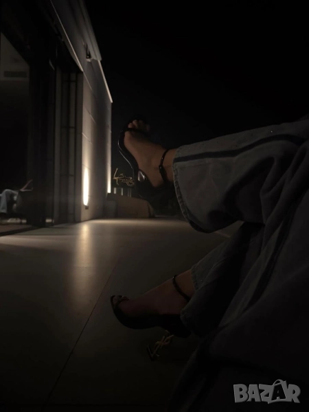 сандали на ток YSL saint laurent , снимка 1