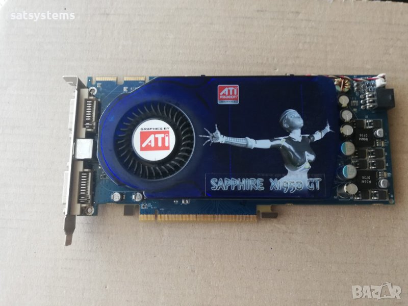 Видео карта ATi Radeon Sapphire X1950 GT 512MB GDDR3 256bit PCI-E, снимка 1