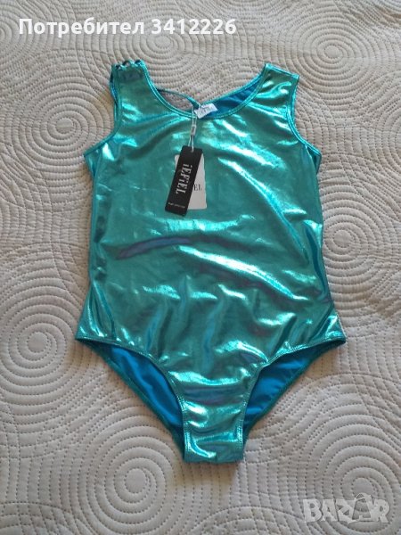 Цял бански   , лъскав ефект 140 / 146 / 152, снимка 1