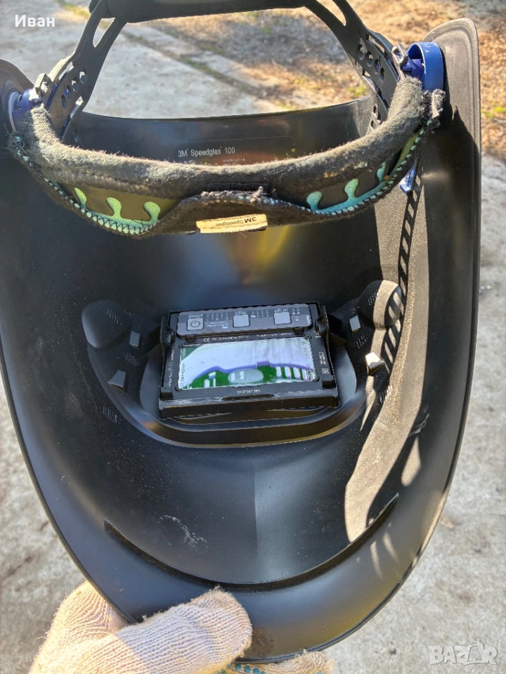 МАСКА ЗА ЗАВАРЯВАНЕ 3M SPEEDGLAS 100V, снимка 1