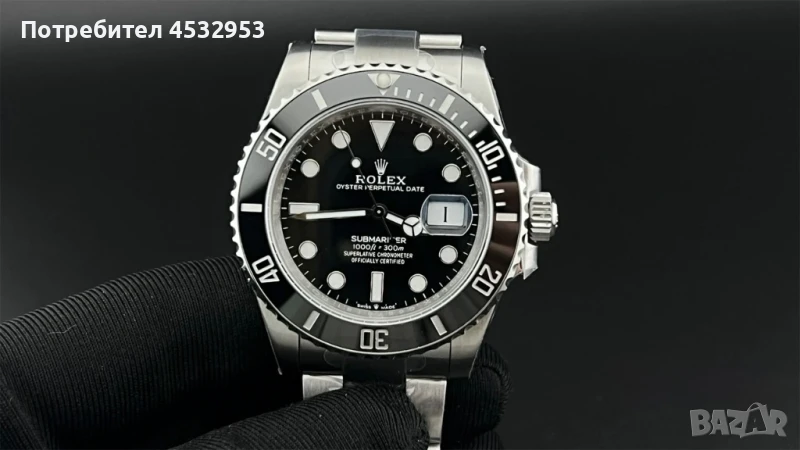 Rolex Submariner | Модифициран | 126610LN | 41mm | VS3235, снимка 1