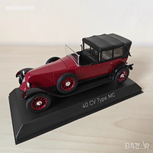 Renault 40 cv Type MC 1924 - мащаб 1:43 на Norev моделът е нов в кутия, снимка 1