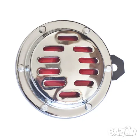 Единичен метален клаксон 12V 99 mm, снимка 2 - Аксесоари и консумативи - 55865437