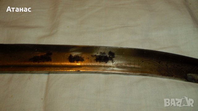Сабя / нож меч кинжал/ с кания , снимка 5 - Антикварни и старинни предмети - 42267672