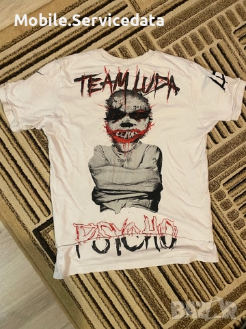 Мъжка тениска TEAM LUDA PSYCHO – размер M | чисто нова, снимка 6 - Тениски - 52957714