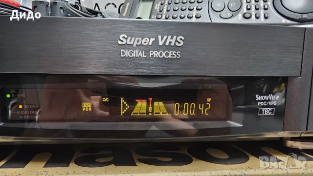 🔥 S-VHS Видеорекордер Panasonic NV-HS950 – Пълен Комплект & Топ Състояние!, снимка 6 - Плейъри, домашно кино, прожектори - 55891664