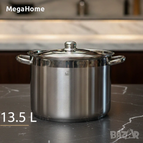 Премиум Тенджера от Неръждаема стомана MERCURY HAUS COSMO PREMIUM, снимка 14 - Съдове за готвене - 53052371