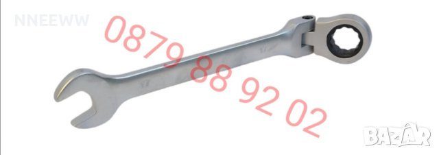 Комплект Звездогаечни  ключове с тресчотка с чупещо рамо, снимка 3 - Ключове - 42102877