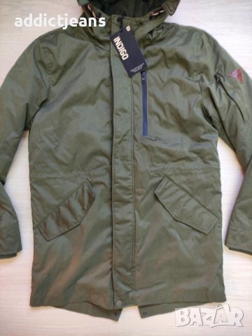 Мъжко зимно яке Indigo Jeans размер M, снимка 2 - Якета - 41618937