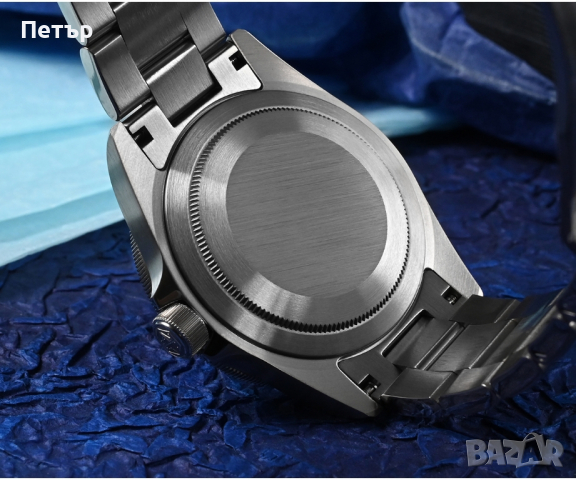 San Martin SN0121T - титаниев дайвър 300м Seiko NH35 калибър , снимка 4 - Луксозни - 44515621