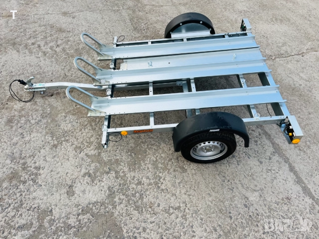 НОВО Туристическо ремарке за мотори NEPTUN MOTO 3 (N7-221), снимка 7 - Ремаркета - 47470284