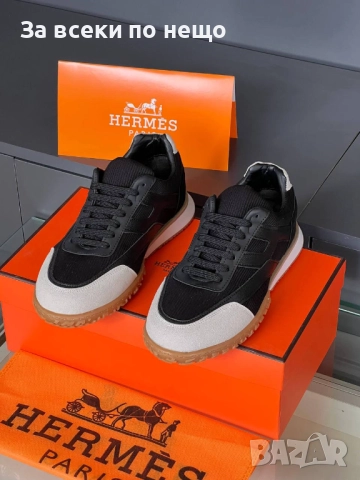 Hermes Мъжки Маратонки👟Мъжки Спортни Обувки Хермес - Налични Различни Цветове Код SK210, снимка 4 - Маратонки - 52591432
