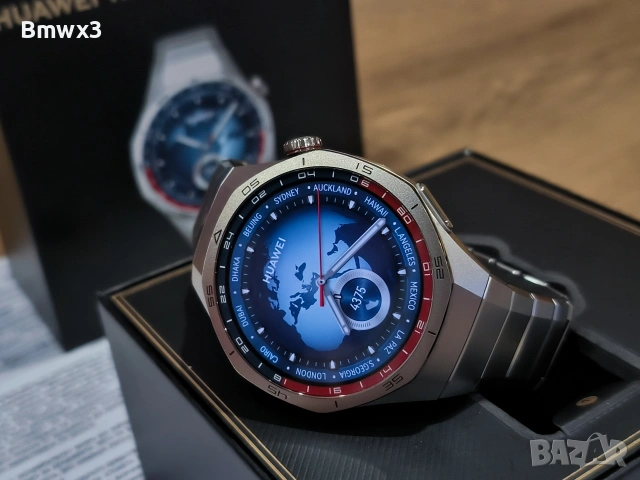 Huawei watch GT 5 Pro Titanium , снимка 7 - Смарт гривни - 53811198
