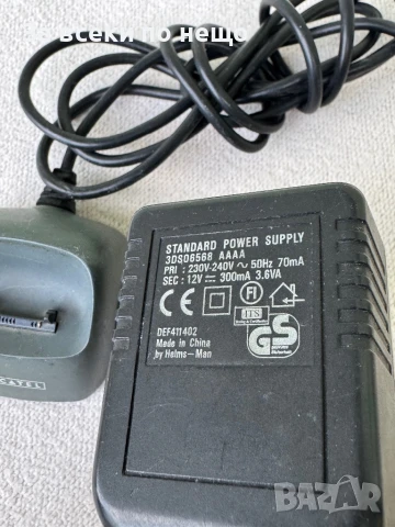 Оригинално зарядно Alcatel 3DS06568 12v 300MA 3.6vA, снимка 4 - Оригинални зарядни - 50477956